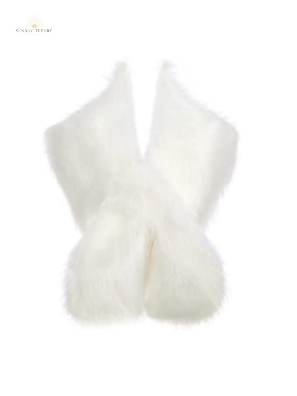 Faux Fur Shawl Wrap Evening Party Cover Up Wedding Bridal Stole